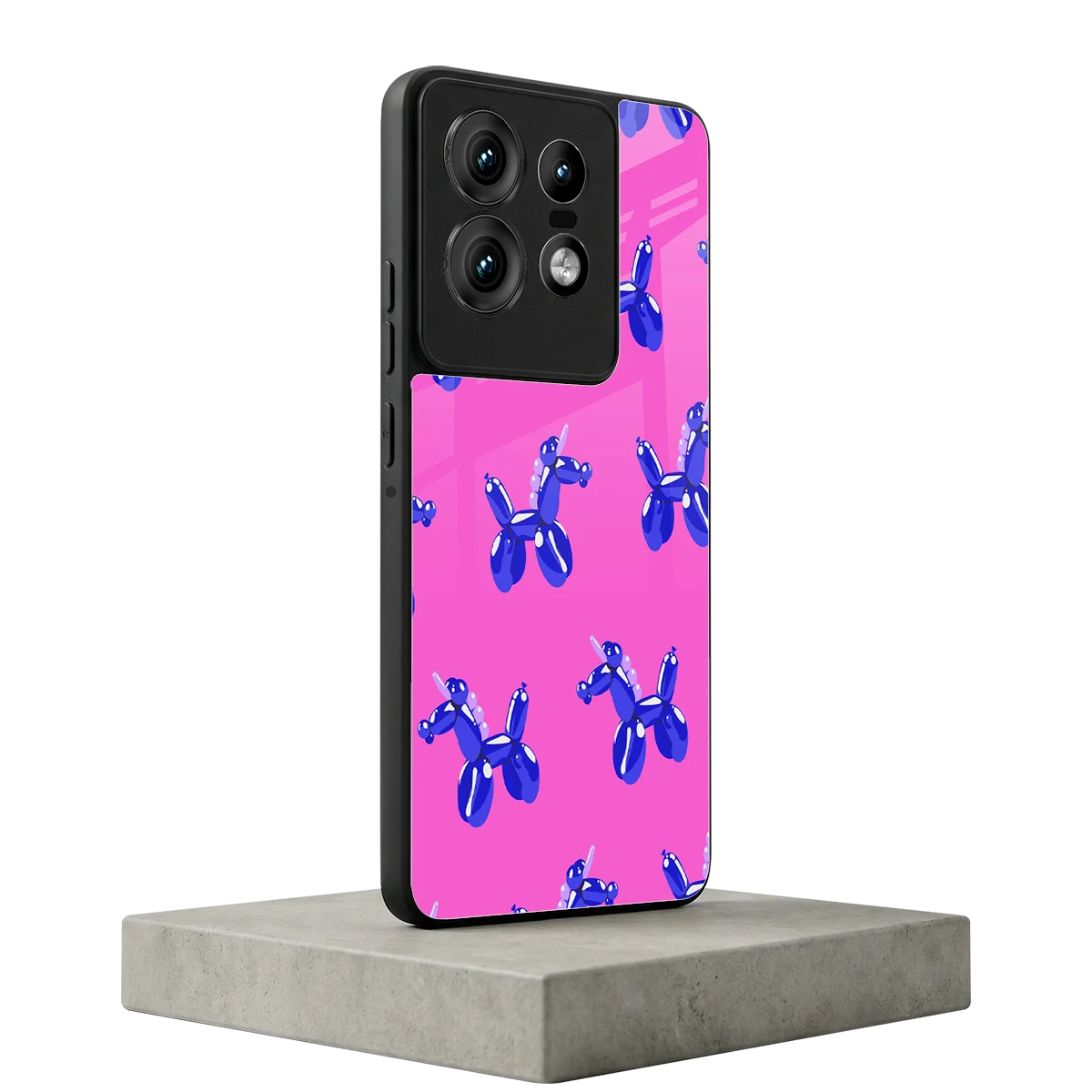 Unicorn motorola edge 50 pro mobile cover | shockproof glass phone case