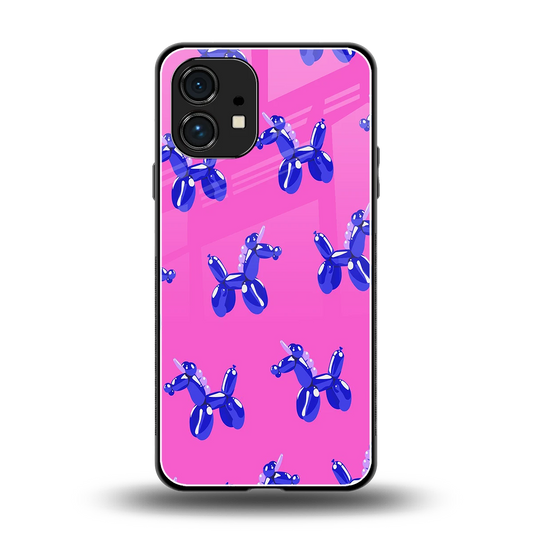 Unicorn back phone cover | glass case for nothing phone 1