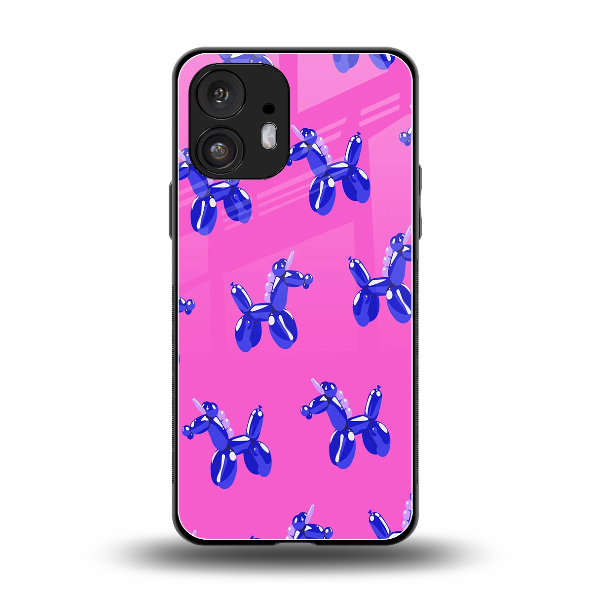 Unicorn back phone cover | glass case for nothing phone 2