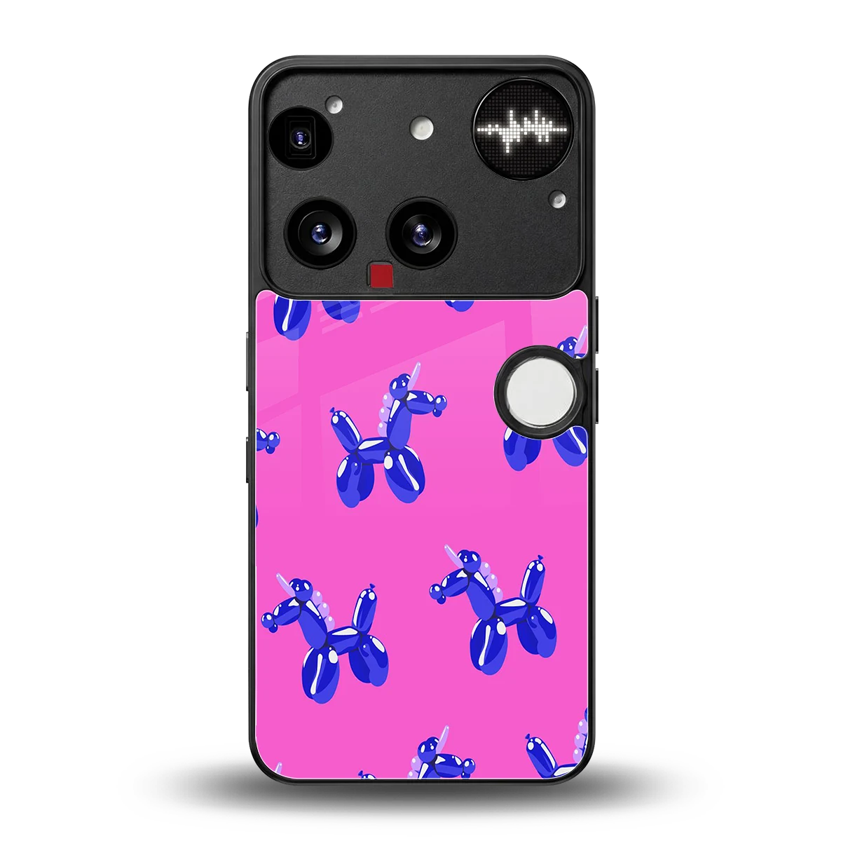 Unicorn back phone cover | glass case for nothing phone 3