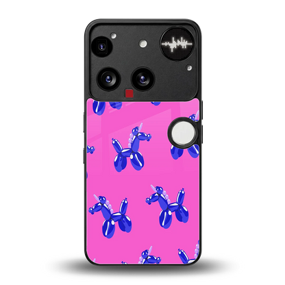 Unicorn back phone cover | glass case for nothing phone 3