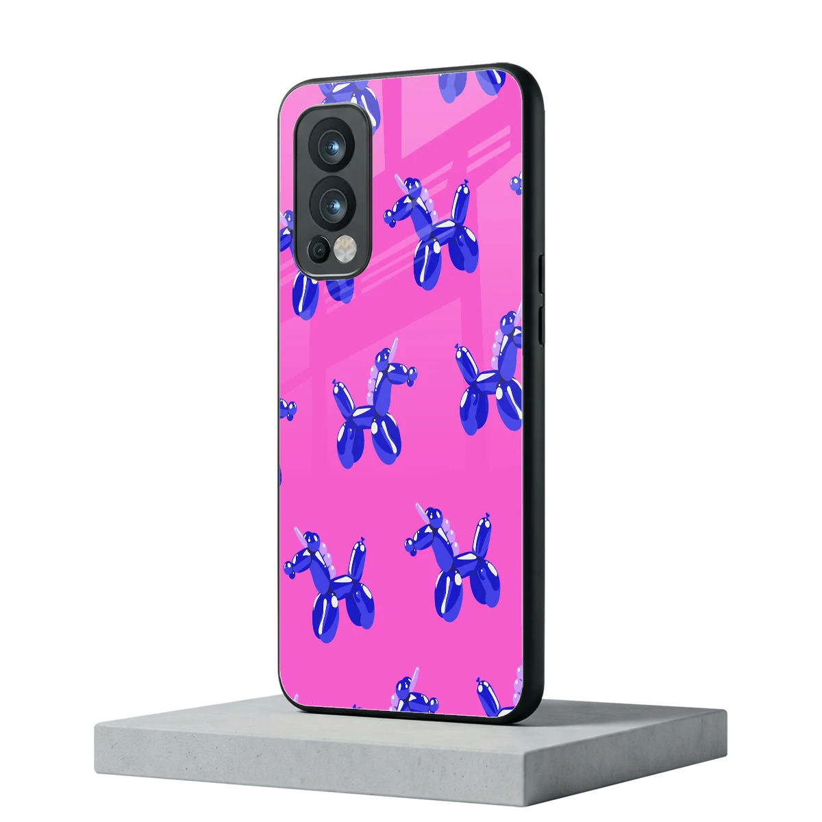 Unicorn oneplus nord 2 mobile cover | shockproof glass phone case