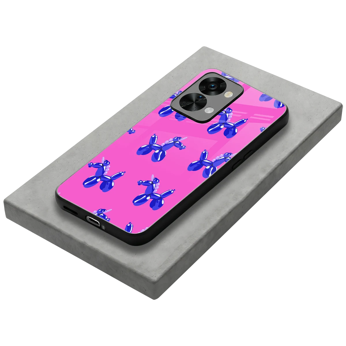Unicorn stylish phone case for oneplus nord 2t | glossy glass and slim fit