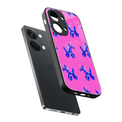 Unicorn sleek oneplus nord 3 cover with tempered glass back and TPU edges