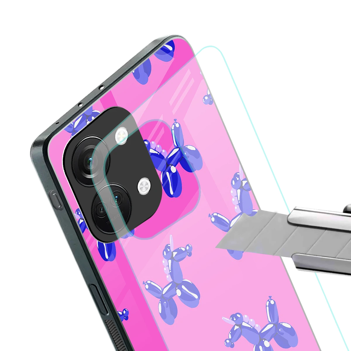 Unicorn stylish phone case for oneplus nord 3 | glossy glass and slim fit