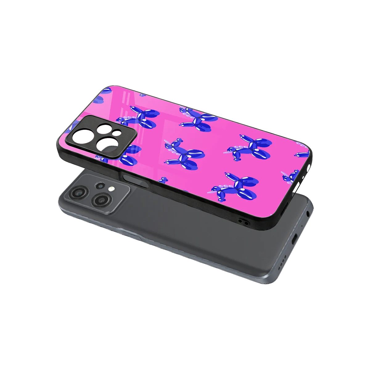 Unicorn sleek oneplus nord ce 2 lite cover with tempered glass back and TPU edges