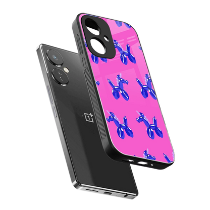 Unicorn sleek oneplus nord ce 3 cover with tempered glass back and TPU edges