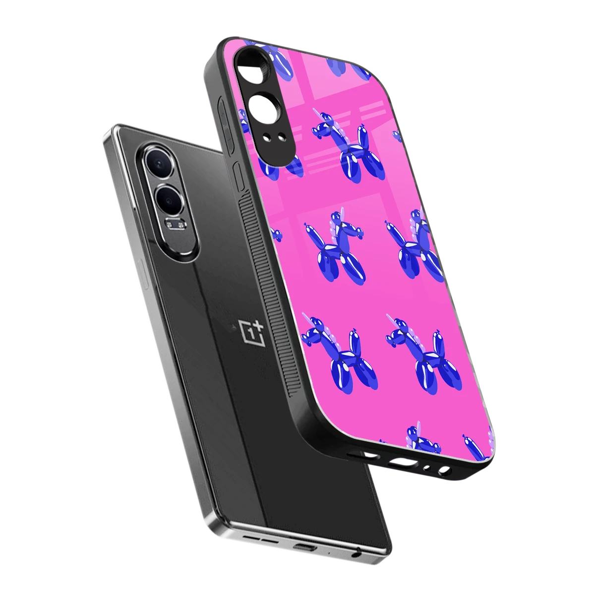 Unicorn sleek oneplus nord ce 4 lite cover with tempered glass back and TPU edges