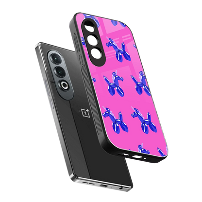 Unicorn sleek oneplus nord ce 4 cover with tempered glass back and TPU edges