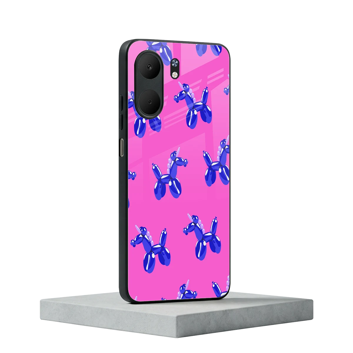 Unicorn oppo a5x 5g mobile cover | shockproof glass phone case