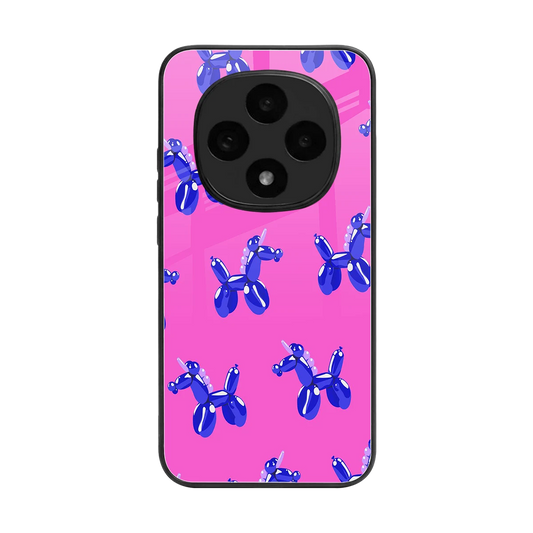 Unicorn back phone cover | glass case for oppo f31 pro 5g