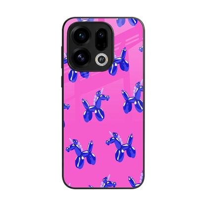 Unicorn back phone cover | glass case for oppo find x9