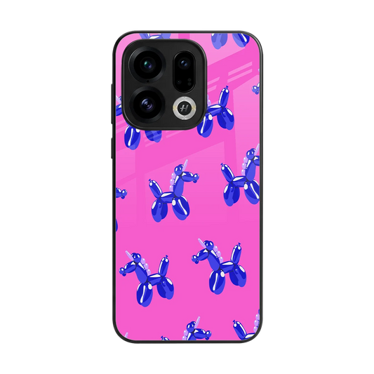 Unicorn back phone cover | glass case for oppo find x9