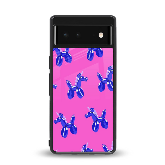 Unicorn back phone cover | glass case for google pixel 6a