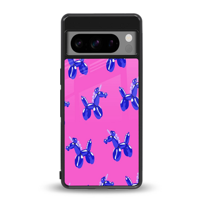 Unicorn back phone cover | glass case for google pixel 8 pro