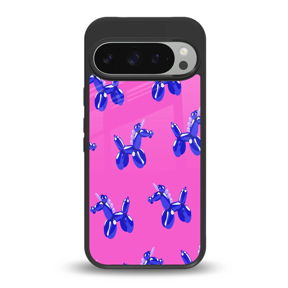 Unicorn back phone cover | glass case for google pixel 9 pro