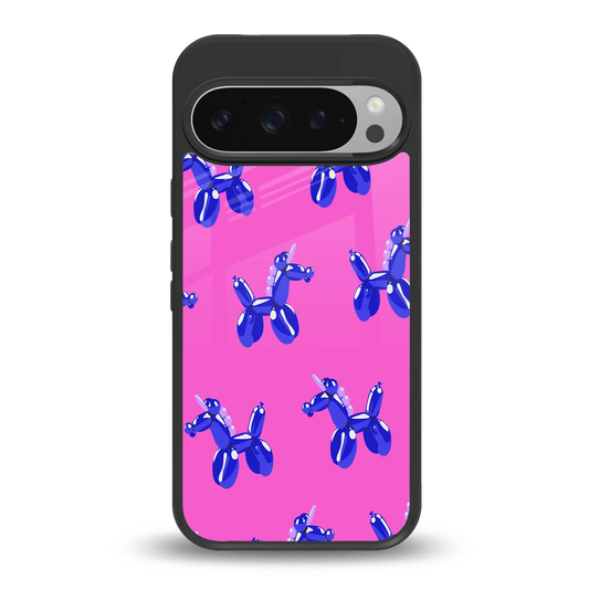 Unicorn back phone cover | glass case for google pixel 9 pro xl