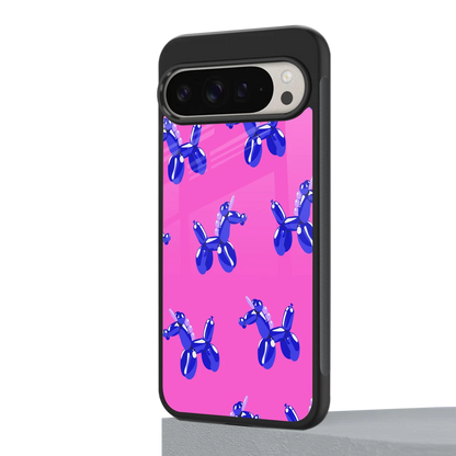 Unicorn google pixel 9 pro mobile cover | shockproof glass phone case