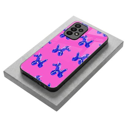 Unicorn stylish phone case for samsung galaxy a23 | glossy glass and slim fit