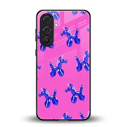 Unicorn back phone cover | glass case for samsung galaxy a16 5g
