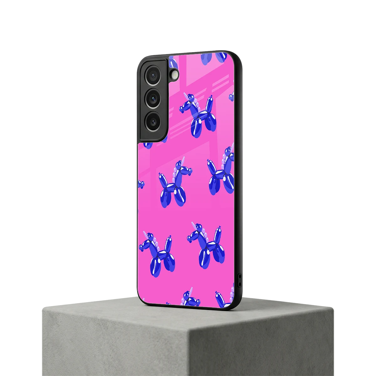 Unicorn samsung galaxy s22 mobile cover | shockproof glass phone case