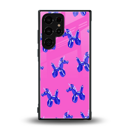 Unicorn back phone cover | glass case for samsung galaxy s24 ultra