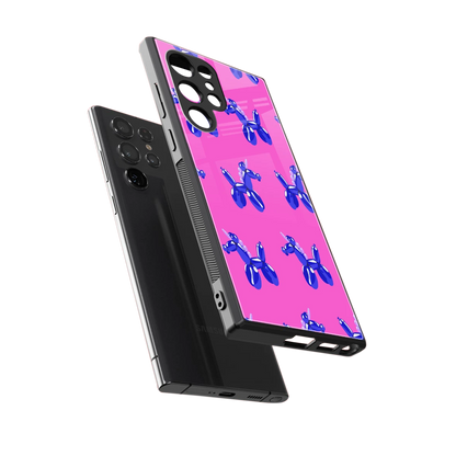 Unicorn sleek samsung galaxy s24 ultra cover with tempered glass back and TPU edges