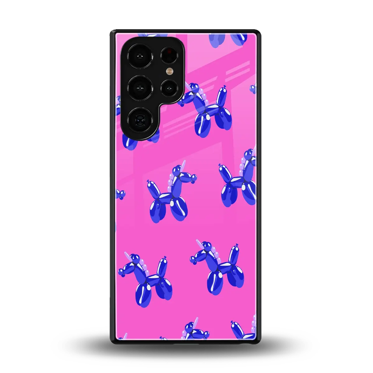 Unicorn back phone cover | glass case for samsung galaxy s25 ultra