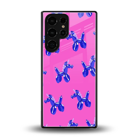 Unicorn back phone cover | glass case for samsung galaxy s26 ultra