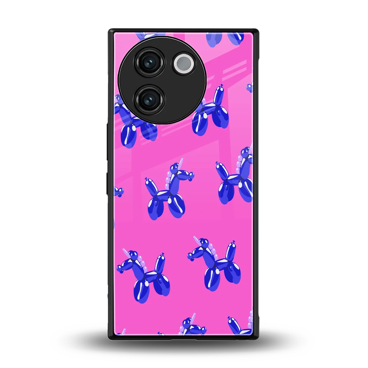 Unicorn back phone cover | glass case for vivo v30e