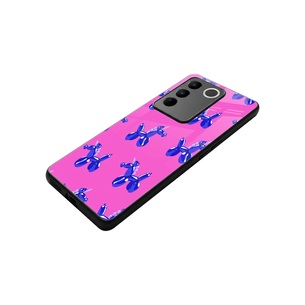Unicorn stylish phone case for vivo v27 5g | glossy glass and slim fit