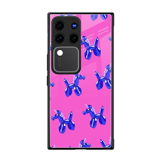 Unicorn back phone cover | glass case forvivo v30 pro