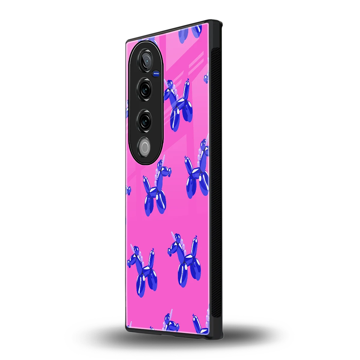 Unicorn vivo v40 pro mobile cover | shockproof glass phone case