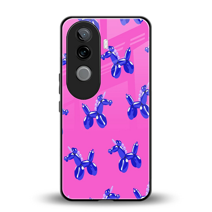 Unicorn back phone cover | glass case for vivo v40e
