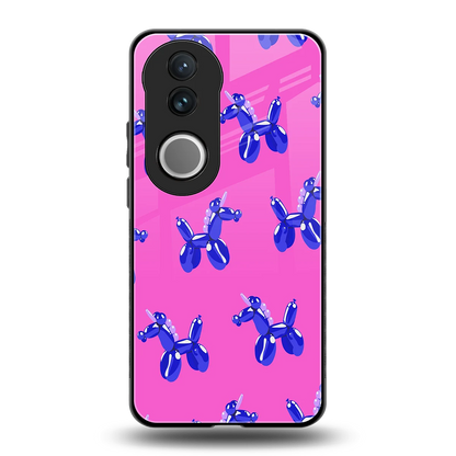 Unicorn back phone cover | glass case for vivo v50