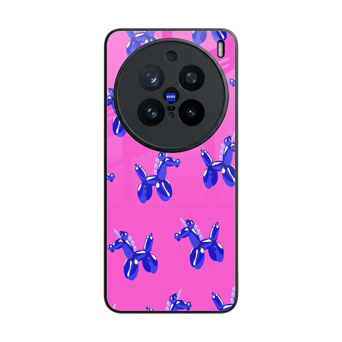 Unicorn back phone cover | glass case for vivo x200 pro