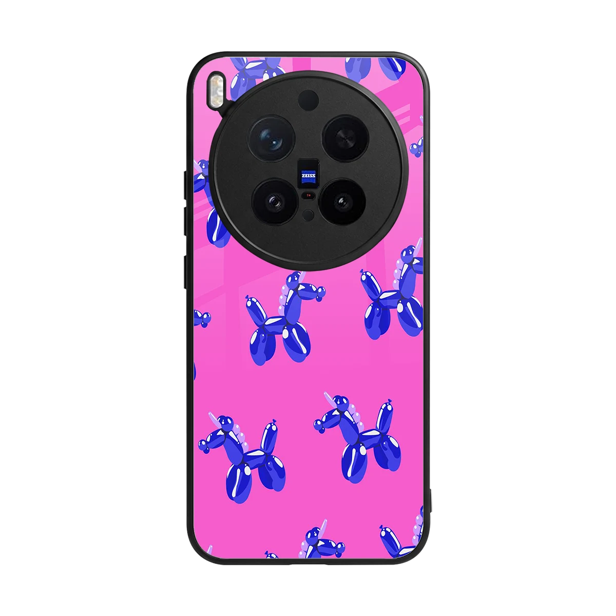 Unicorn back phone cover | glass case for vivo x300 pro