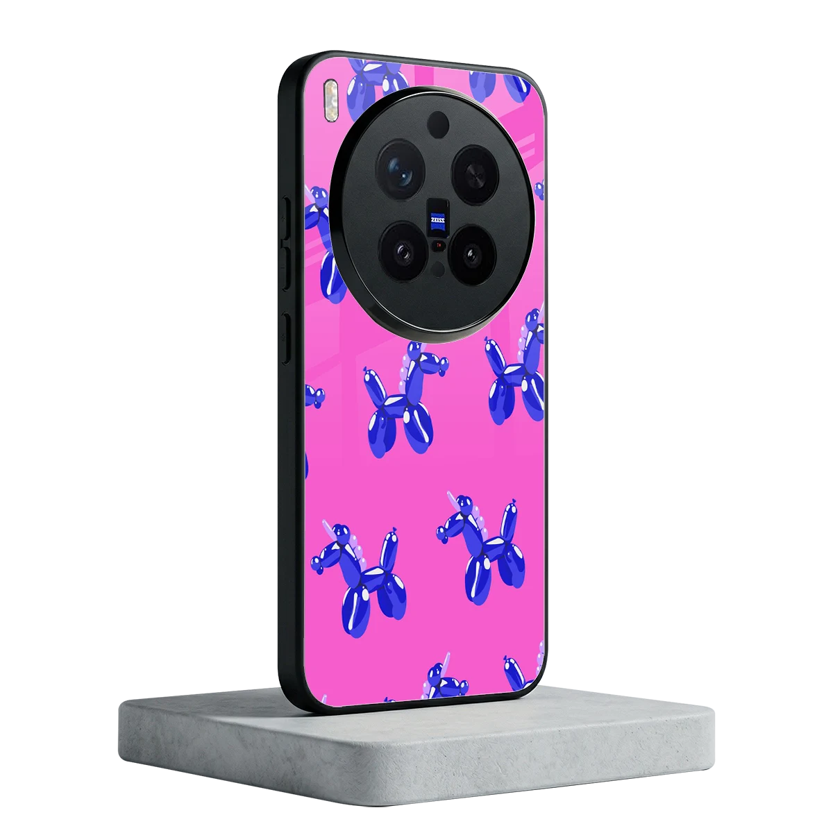 Unicorn vivo x300 pro mobile cover | shockproof glass phone case