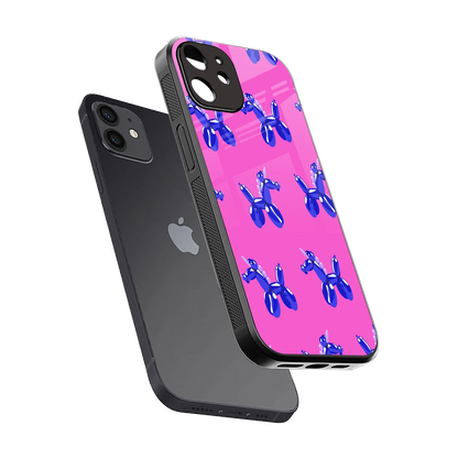 Unicorn sleek iphone 11 cover with tempered glass back and TPU edges