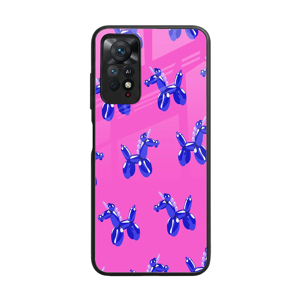 Unicorn back phone cover | glass case for redmi note 11 pro