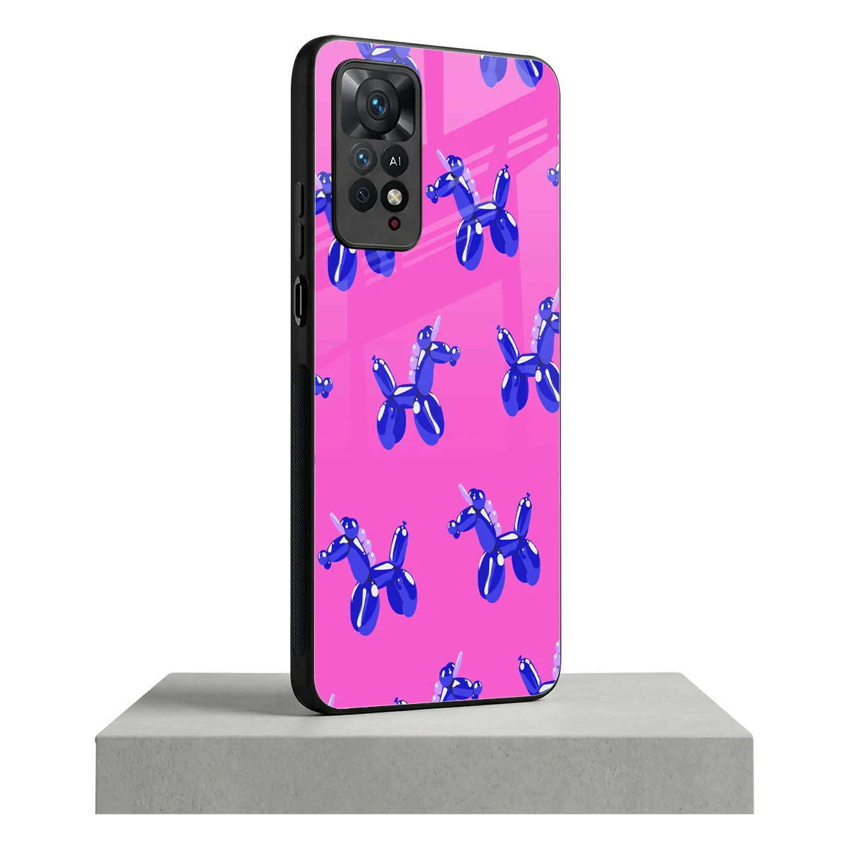 Unicorn redmi note 11 pro mobile cover | shockproof glass phone case