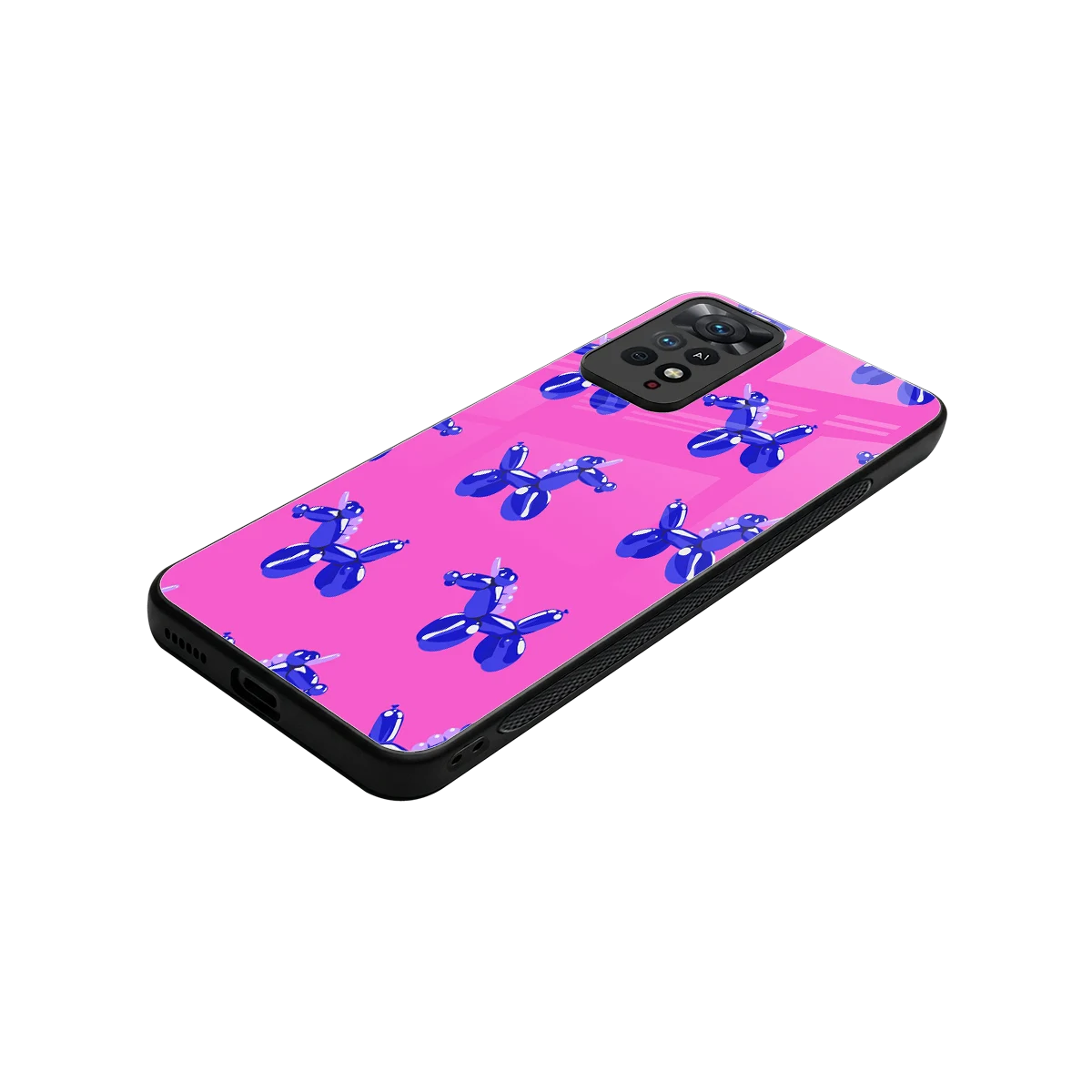 Unicorn stylish phone case for redmi note 11 pro | glossy glass and slim fit