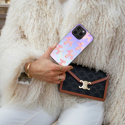 Unicorn Dreams luxury glass phone case for iPhone 16 | scratch and drop resistant