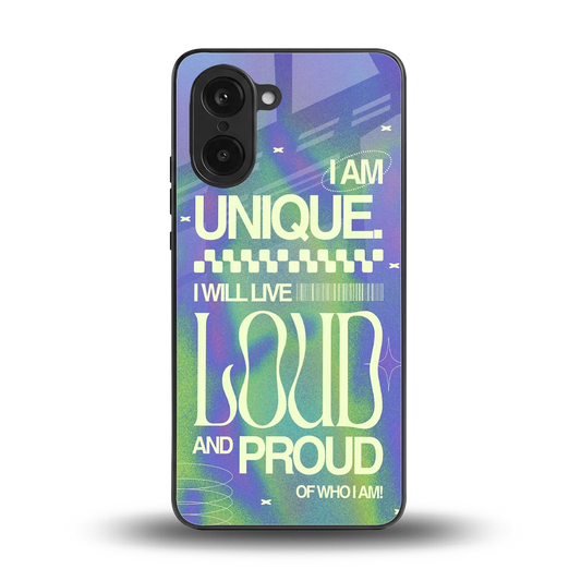 Uniquely Me back phone cover | glass case for oneplus nord ce5 5g