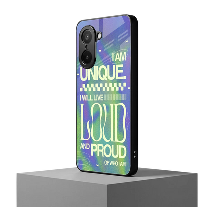 Uniquely Me oneplus nord ce5 5g mobile cover | shockproof glass phone case