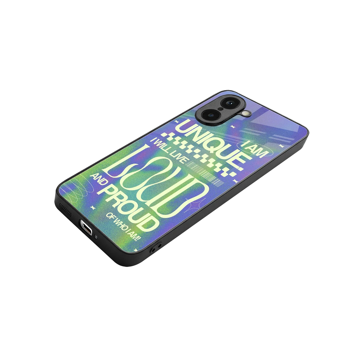 Uniquely Me stylish phone case for oneplus nord ce5 5g | glossy glass and slim fit