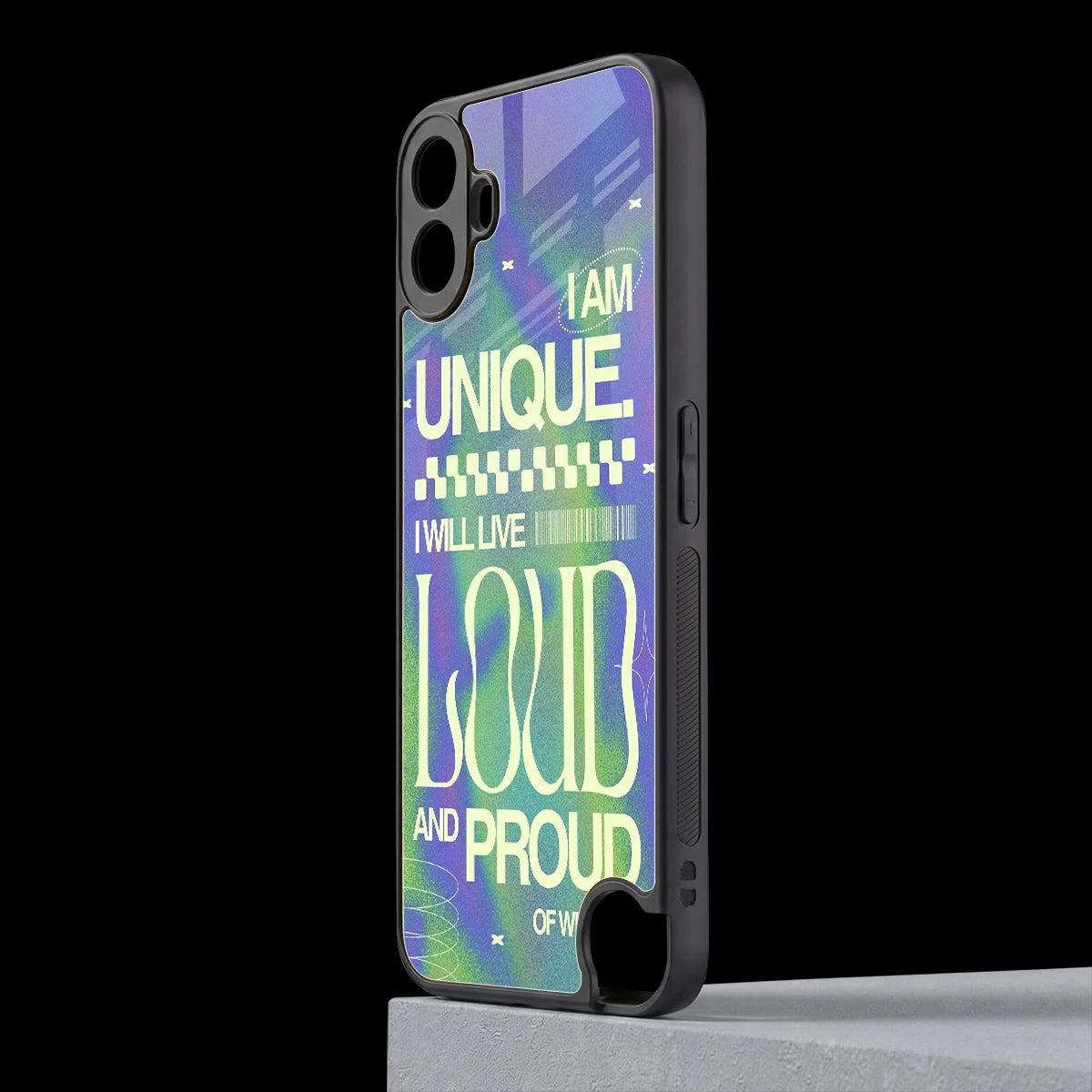 Uniquely Me cmf nothing phone 1 mobile cover | shockproof glass phone case