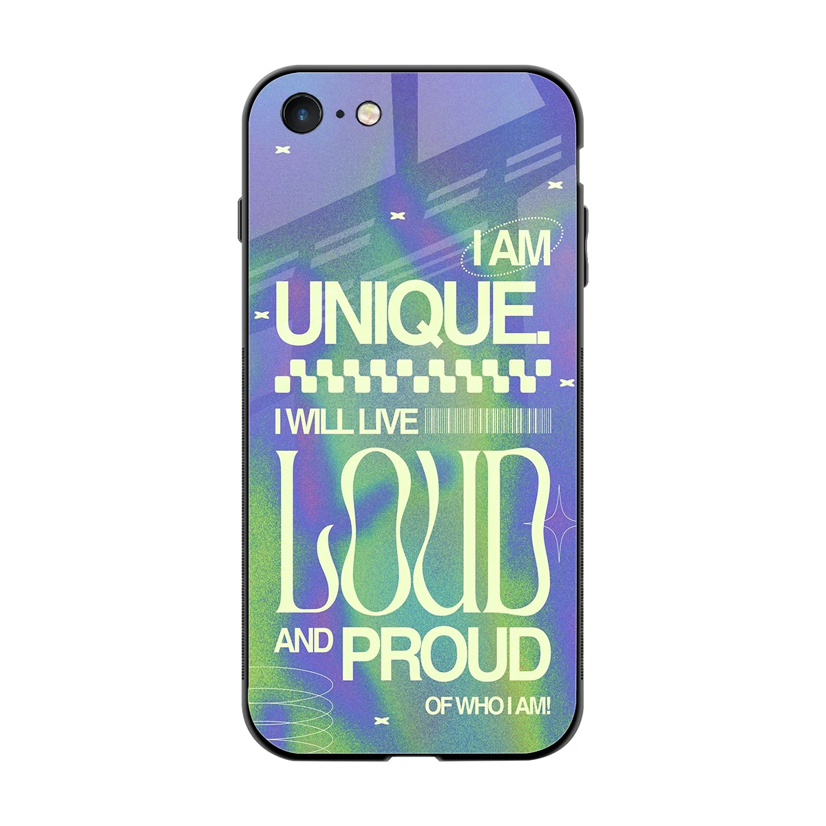 Uniquely Me back phone cover | glass case for iphone 7