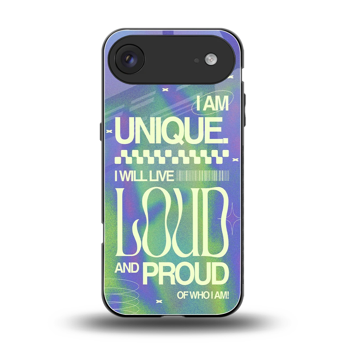 Uniquely Me back phone cover | glass case for iphone air