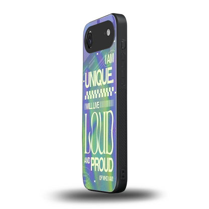 Uniquely Me iphone air mobile cover | shockproof glass phone case